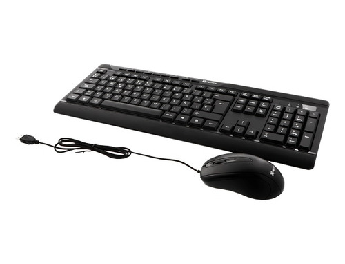 Combo Teclado+mouse Klipx Alámbrico Esp Usb