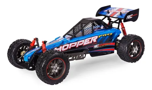 Carro A Control Remoto Pro Hopper Buggy Azul 12.8v Cuotas sin