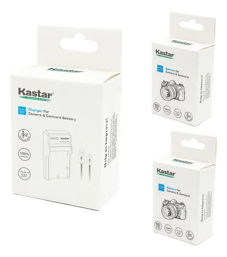 Cargador De Batería Kastar Para Samsung Bp-70a (x2) Con Usb