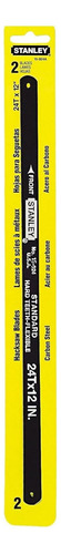 Hojas De Sierra Stanley 15-924a 30.5 Cm 24 Tpi Acero