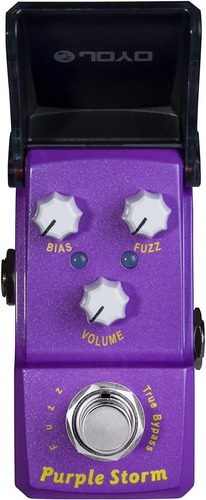 Jf320 Purple Storm Fuzz Guitarra Eléctrica Mini Pedal ...