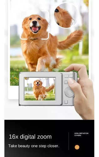 Para Para Câmera Digital Retrô 4k - 50mp 16x Zoom Lcd De.q1