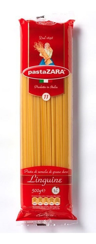 Linguine Pastazara Pasta Sémola Di Grano Duro Italia 500 Grs