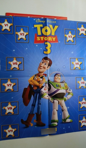 Álbum Disney Pixar Toy Story 3 2010 Panini. J (Usado)