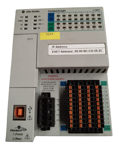 Allen-bradley 1769-l18er-bb1b - Compactlogix L18 512kb (Usado)