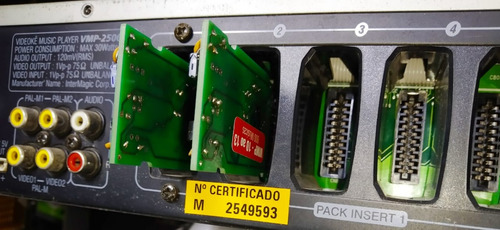 Cartucho Karaoke 2500/9000 Compacto Imp- 11/12/13 = 600 Mus. (Usado)