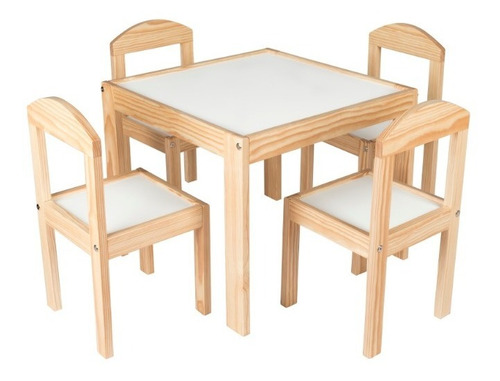 Comedor De Madera Infantil | Estilo Nórdico