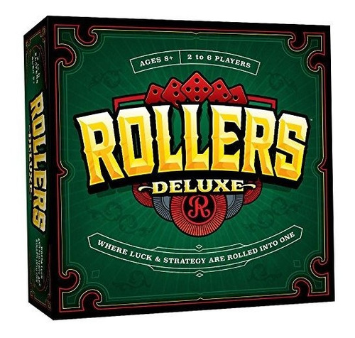 Juego De Mesa Usaopoly Rollers Deluxe 6 Player Edition