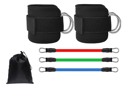 Set De Correas (bk), Tobilleras Con Puños, Equipo De Entrena