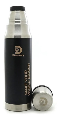 Imagen 3 de 6 de Termo 1 Litro Discovery Adventure Acero Inox 24 Hs Frio Calor