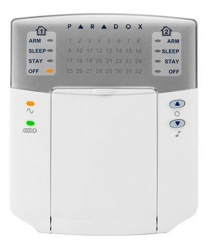 Kit Central Alarma 8x2 Zonas Paradox Sp6000 + Teclado K32+