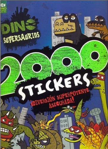 2000 Stickers Dino-oferta-parragon