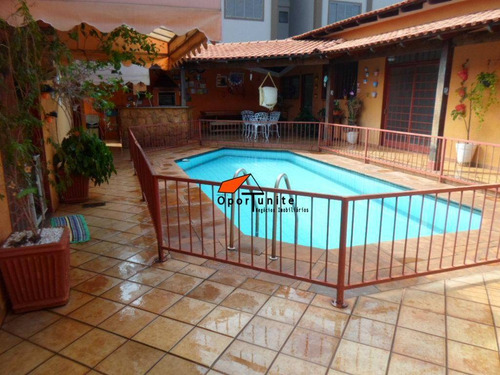 Casa 3 Dormitórios Com Suíte E Com Edícula À Venda, Jardim Paulistano, Ribeirão Preto. - Ca0592