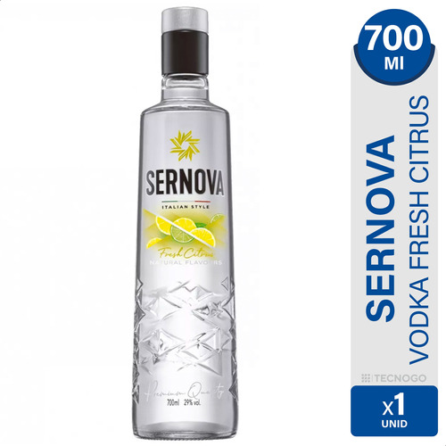 Vodka Sernova Fresh Citrus 700ml Fratelli Branca - 01mercado