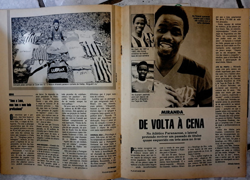 Revista Oficial Placar N*922 De 1988 (Usado)