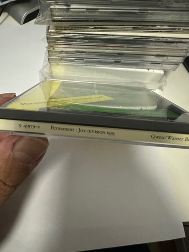 Joy Division Cd Importado Usa Permanent 1995 New Order Edição Limitada (Usado)