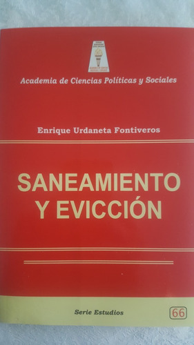 Saneamiento Y Evicción. Enrique Urdaneta Fontiveros