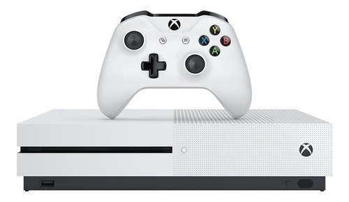 Imagen 1 de 3 de Microsoft Xbox One S 500GB Standard color  blanco