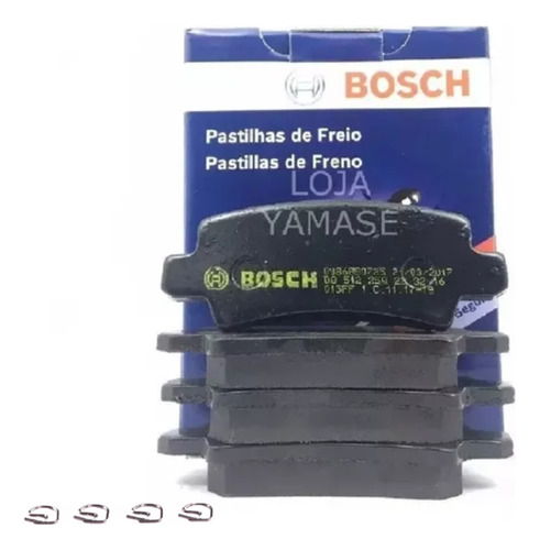 Pastilha Freio Peugeot 206 Sw 1.4 1.6 2005 A 2008 Bosch