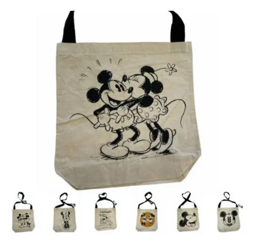 Bolsa de tela mickey mouse hotsell