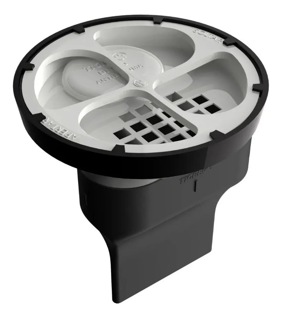 Ralo Anti Espuma E Anti Inseto 100mm Tigre 27161006