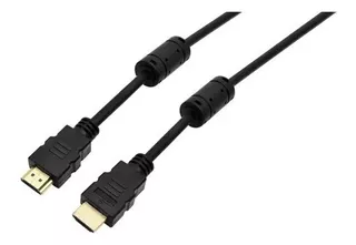 CABLE HDMI NISUTA 5 MTS DORADO 1.4V FULL HD NS-CAHD5M