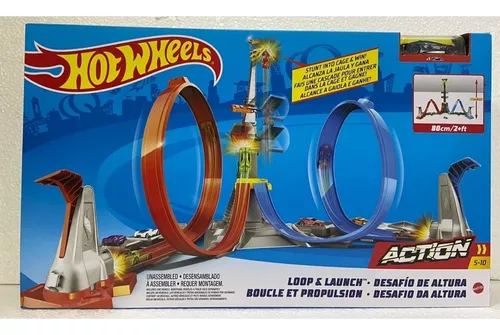 Hot Wheels Pista Action Desafios Das Alturas - Mattel - Bebe Brinquedo