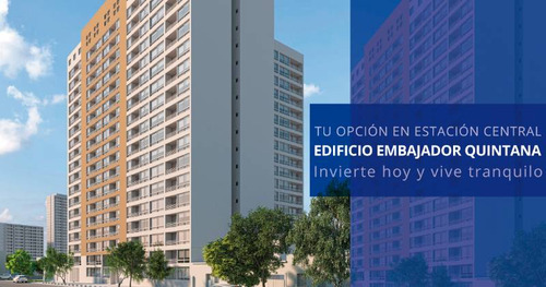 Depto Con Arriendo - Bono Pie 10% Est. Central