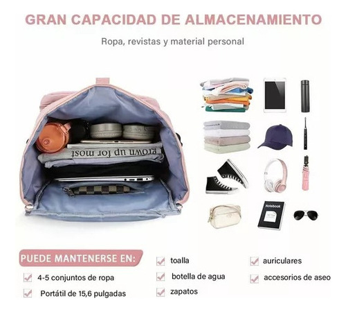 2024 Maleta Deportiva Bolsa Gym De Viaje Mochila