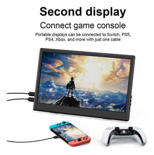 Monitor Portátil Hd De 11.6 Pulgadas External Screen