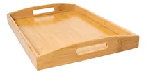 Comprar Bandeja De Bamboo  Valsen Bombee  Con Manijas Laterales  L 