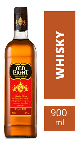 10x Old Eight Whisky 900ml 1 X 900 Ml