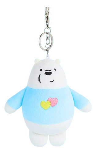 Llavero Felpa Polar Con Sueter Osos Escandalosos 10cm