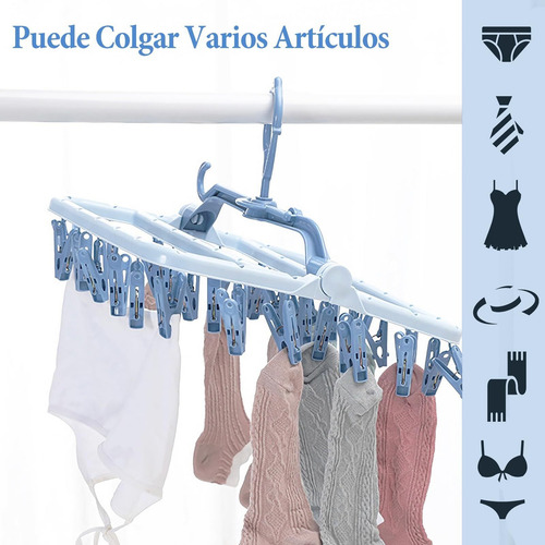 Portátil Plegables Plástico Estante De Secado Para Colgar