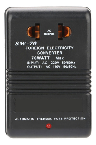 Conversor De Tensão De 220v Para 110v Step Down 70w