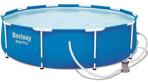 Pileta De Lona Redonda Bestway 4678lts 305x76cm Con Filtro