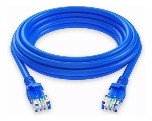 Cable Ethernet 5 Metros Rj45 Lan Internet 