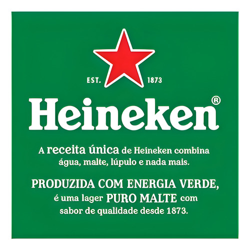 Cerveja Heineken - Long Neck De 330ml - Pack Com 48 Unidades