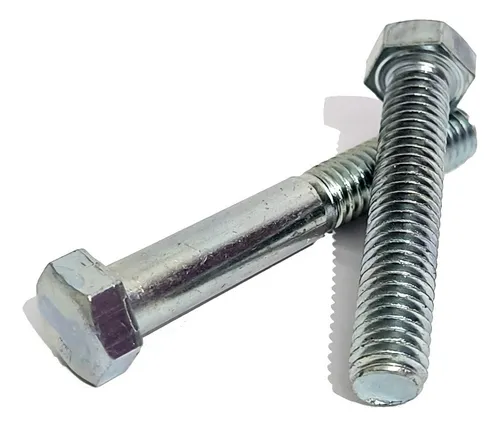 Bulon Hexagonal 1/4 X 1/2 G2 + 1 Tuerca Y 2 Arand. 100 U.