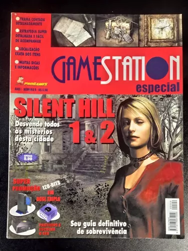 Revista Gamestation Especial 9 Silent Hill 1 E 2 Detonados