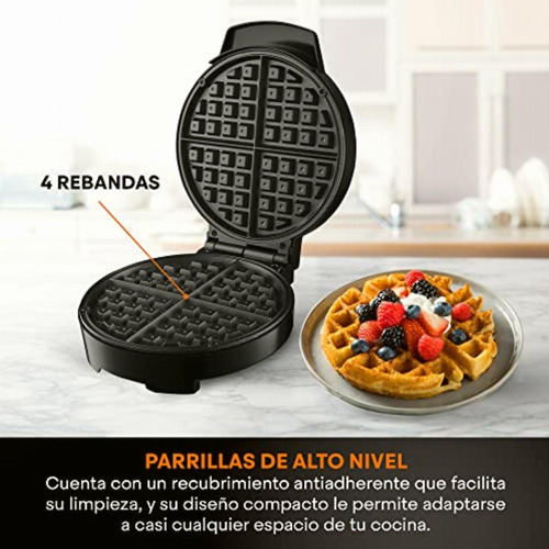 Masterchef | Waflera Belga Redonda | Acabados En Acero