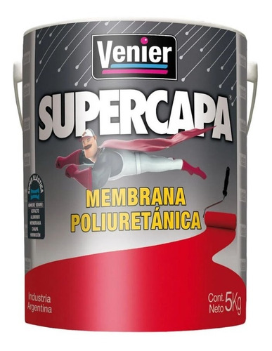Supercapa Membrana Poliuretanica Dessutol X 5 Kg Venier 