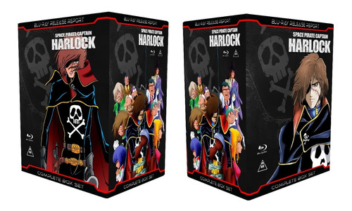 Blu-ray Box Capitão Harlock Collection - 8 Sagas + Filmes