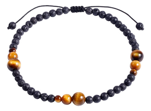 Jewever Lava Eye Stone Tobillera Pulsera Para Mujer Pie De P