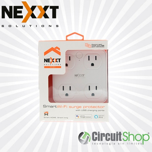 Enchufe Inteligente Nexxt Wifi 4 Tomas Nhp-t610 Circuit Shop