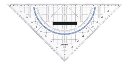 Plantec 14918 Escuadra Multiuso Profesional 32cm Y 45º