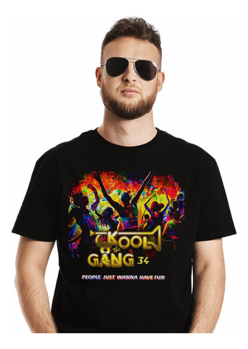 Polera Kool And The Gang People Just Wanna H Pop Abominatron