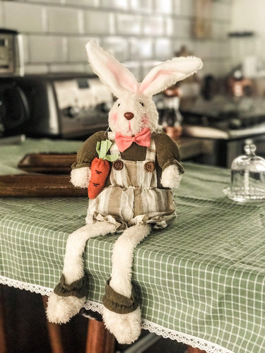 Coelho Com Porta Velas Para Quarto Infantil