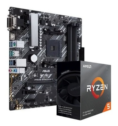 Combo Actualizacion Pc Amd Ryzen 5 3600 + Mother B450 Am4