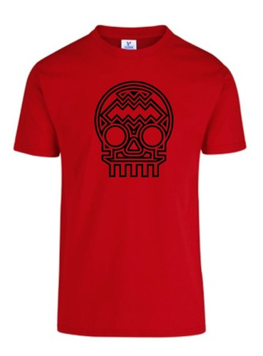 Playera Craneo Dia De Muertos Halloween Hombre Moda Oferta